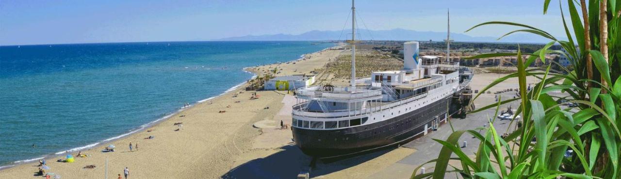 Agreable Logement Sur La Marina Appartamento Le Barcarès Esterno foto